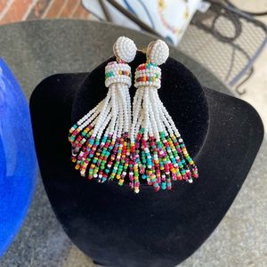 Beaded Chandelier Earrings